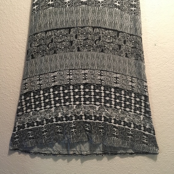 Tribal Pattern Maxi Skirt - Picture 6 of 9